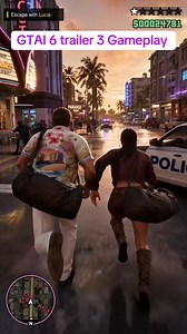 GTA 6 gameplay #GTA6 #GTAVI #Gaming #RockstarGames #vicecity | gta 6 trailer