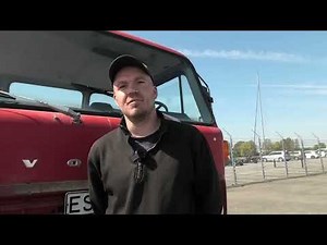 Johan Arnesson och hans Volvo F 86