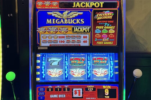 $12.3M Megabucks jackpot hits northeast of Las Vegas