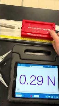 Spring Constant Lab: Part 1