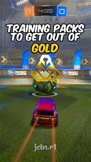 Training packs to get out of GOLD ⭐️ | #rocketleague #tips #rankup #code #mechanic