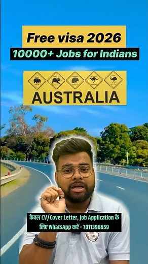Australia Free Visa Jobs 2026 🇦🇺 | High Demand Jobs for Indians