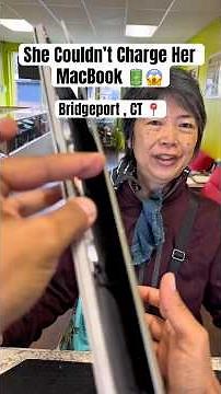 Her MacBook was about to Blow up 💥😱 Watch till the end ‼️ #shorts #moneytalkswireless #macbook