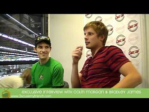 Merlin S4 | Colin Morgan & Bradley James Interview || Comic-Con France 2011 [Part 1/2]