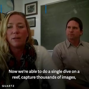 This is the Google Earth of coral. It's helping us see how coral reefs around the world are doing better than we thought. | Quartz