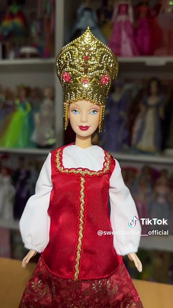 Barbie en una versión maravillosa, la conocemos como Princesa imperial Rusa ❤️ #mattel #dollcollector #sweetbarbie___official #barbie