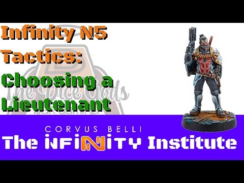 Infinity N5 Tactics – Choosing YOUR Lieutenant and making them work for you!