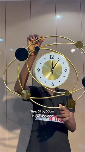 ✨ Luxury Wall Clocks Collection Upgrade your walls with these modern and luxury wall clocks, designed to add elegance and style to your living space. Perfect for living rooms, bedrooms, offices, and hallways. 💰 Prices Available on Request 🚚 Nationwide Delivery 📩 Send a DM to order #gk_interiors #interiordecorvendorinwarrideltastate #luxurywallclock #modernwallclock #homedecor