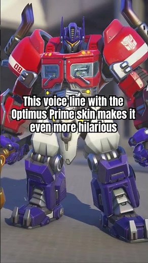 This Voice Line For Reinhardt Makes It Even Better With Optimus Prime Skin!