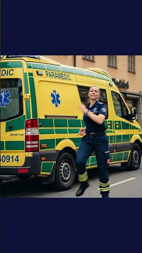 🇸🇪 Calm Motion from Stockholm Paramedic to Blurred Lines 🚑 #dance #shorts