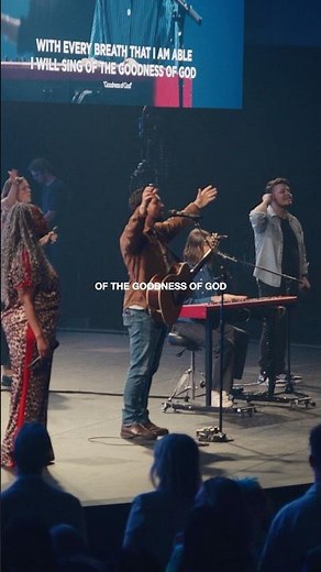 We’ll never stop singing of the goodness of God! #GodIsGood #Worship #GoodnessOfGod