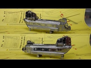 Metal Earth Build - CH-47 Chinook