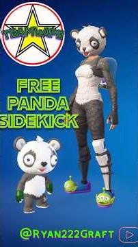 🐼FREE PANDA TEAM LEADER SIDEKICK IS HERE ON FORTNITE HERES HOW TO GET IT🐼#sidekick #free #shortsfeed