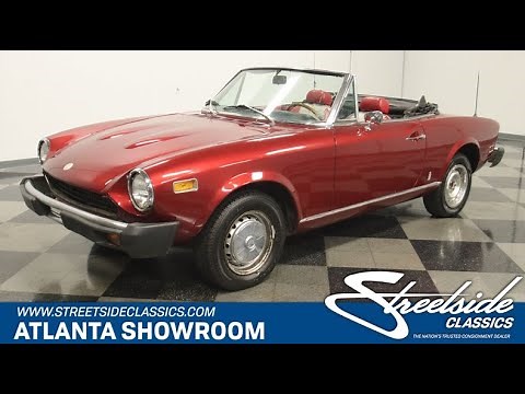 1978 Fiat 124 Spider for sale | 6115 ATL