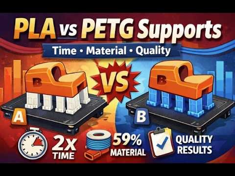 3DFixAndPrint Supports Guide: PLA vs PETG Explained
