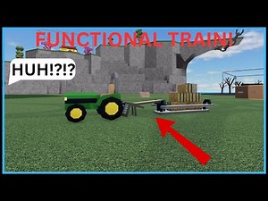 How To Build A FUNCTIONAL train in Fling Things And People