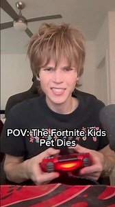 The Fortnite Kids Pet Dies...