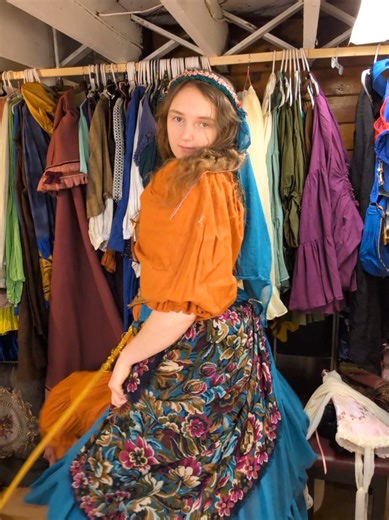 Renaissance fair OOTD❤️ #dress #renaissancefestival #costumemaker #cottagecore #whimsy