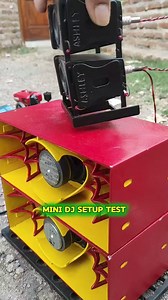 Mini dj setup test | miniatur sound system