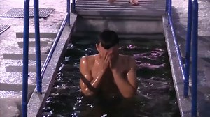 Orthodox Christians celebrate Epiphany in the cold