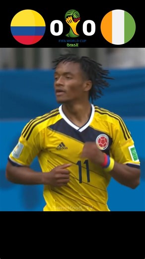 Columbia vs Ivory Coast 2014 World Cup #football #vibes #shorts