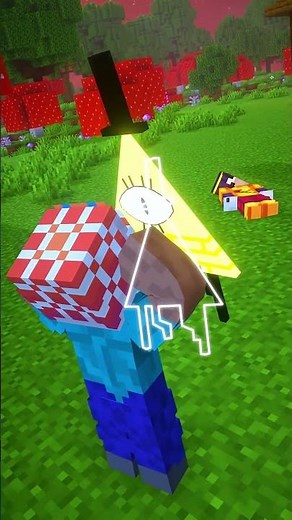 Minecraft Bill Cipher vs my team #1