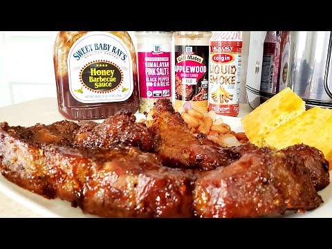 Shaq 6qt 1700w AirFryer Review BBQ Country Style Ribs AirFryer Online Cookbook page 14