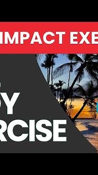 6 Low Impact Full Body Exercises - In Beautiful Scenery - For Seniors (2 Mins)