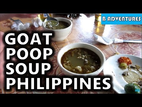 Goat Poop Soup, Filipino Food, Philippines S3, Vlog 25
