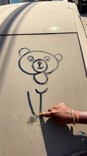 Draw a taddy using number 8 #art #shortsvideo | Chandan Art Academy