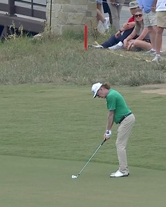 Miguel Angel Jimenez set himself up for an eagle with a little help from the slope. #SrPGAChamp | #TopShotTuesday | Senior PGA Championship