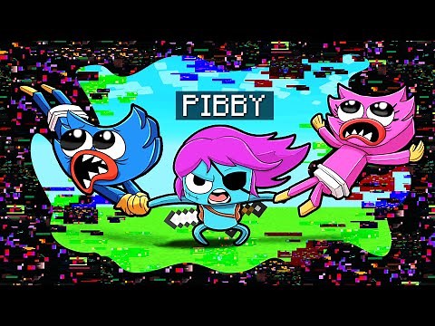 Huggys LEARNING with PIBBY in Minecraft!