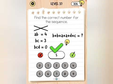 Brain Test 5 Level 37 Gameplay – Full Walkthrough & Answers