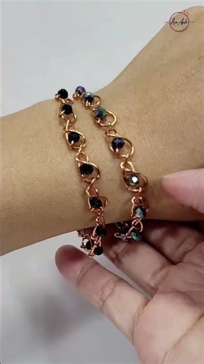 Simple chain link - Free tutorial video link above the title #shortsvideo #wireworks