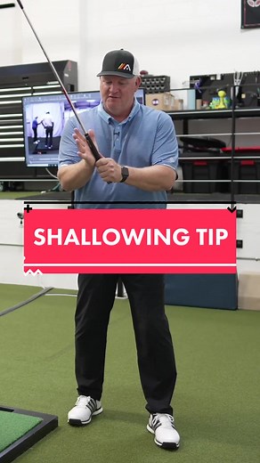 Improve Your Golf Swing with This Easy Shallowing Drill! 🏌️‍♂️