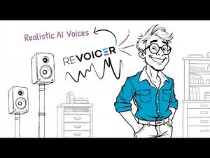 🎥 InstaDoodle Sample: Revoicer AI Text-to-Speech Promo