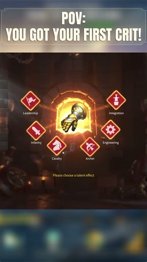 That Moment when you get your First Crit in Rise of Kingdoms #rokwishes #riseofkingdoms