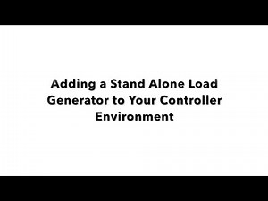 Adding a stand alone load generator