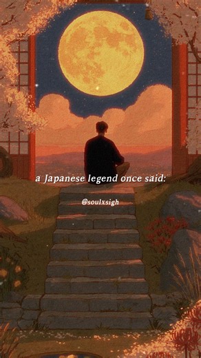 A Japanese legend once said 🥀🖤 #poetry #quotes #deepquotes