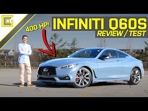 2021 INFINITI Q60S RED SPORT Review / Test Drive - 400 HP Luxury Coupe!