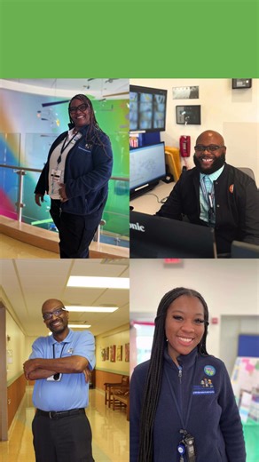 Happy Healthcare Security and Safety Week!🎉💚 We are so lucky to have an amazing team of security officers who are always here to welcome patients, families, staff and visitors and make them feel safe at all our locations! #HealthcareSecurity #PatientSafety | Children's Specialized Hospital