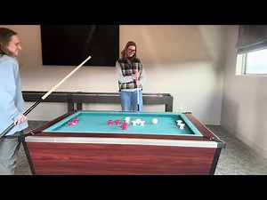 You'll NEVER believe this bumper pool trick shot (NEVER)