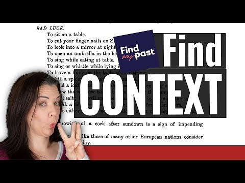 Social History for Genealogy | @findmypast Card Catalog Tutorial