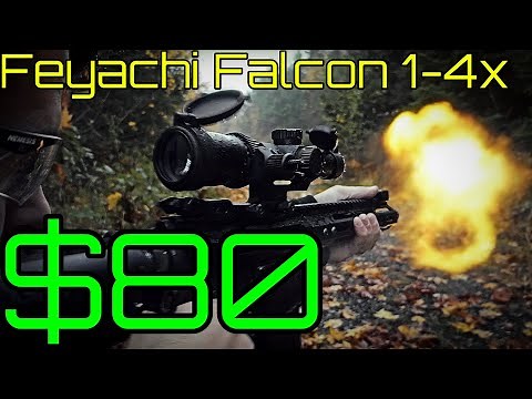 Feyachi Falcon 1-4x Super Budget LPVO - Best Sub $100 Rifle Scope??