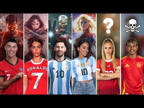 Comparison: Ronaldo vs Georgina vs Messi vs Antonella vs Yamal vs Alisha Lehmann