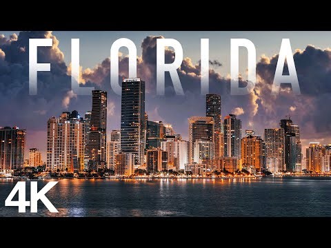 Florida 4K drone view - The Magic City in Drone, Inspiring Cinematic Music With Beautiful Cityscape