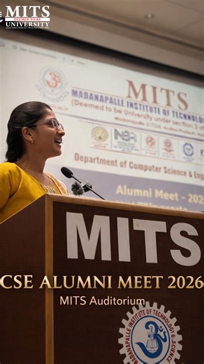 MITS Madanapalle | CSE Alumni Meet | A Reunion of Minds & Memories ✨ from MIT’s Deemed to be University The Computer Science & Engineering Alumni Meet from... | Instagram