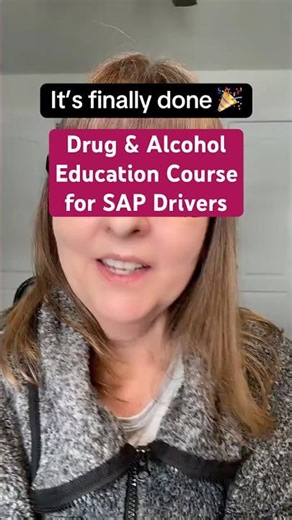 Finally a Substance Abuse Course Built for CDL Drivers #CDL #SAP #truckers