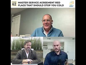 Master Service Agreement Red Flags That Should Stop You Cold | EB 062