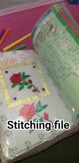 💐DECORATE STITCHING FILE💐 #shortsviral #shortvideo #shorts #short